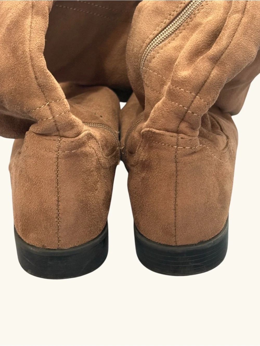 Over-the-Knee Suede Boots in Brown — Stylish Women’s Knee-High Boot